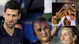‘He was sent by god’: Novak Djokovic’s dad accuses media of ignoring Serbian superstar and says he is ‘loved by all normal people’