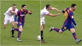 ‘Incredible’: Irate Messi suggests referee wanted to show him yellow card which would have ruled Barcelona star out of Clasico