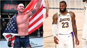 ‘Chinese finger puppet’: UFC motormouth Colby Covington rips into LeBron James as fans demand showdown