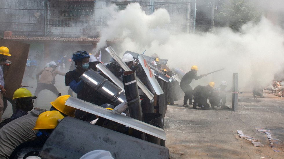 Nine Reported Dead As Police Fire On Anti-coup Protesters In Myanmar ...