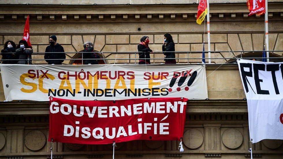 Activists occupy Paris theater as protesters across France demand ...