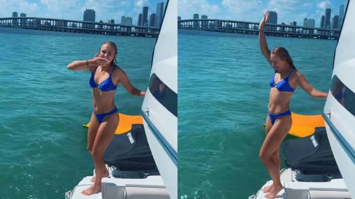 Baan Nationaal volkslied Eentonig Russian tennis ace Potapova celebrates turning 20 with bikini splash after  early exit in Miami (PHOTOS) — RT Sport News