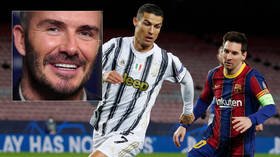 ‘Imagine Phil Neville managing those two’: Fans laugh off David Beckham’s suggestion that he could attract Messi & Ronaldo to MLS