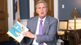 ‘At least hold the pictures up’: House GOP leader receives poor reviews for Dr. Seuss reading amid censorship controversy