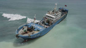 Chinese-flagged trawler runs aground off Mauritius, sparking concerns about potentially devastating oil leaks