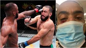 UFC fans and fighters demand action as SICKENING eye-poke causes Edwards-Muhammad clash to end in no contest