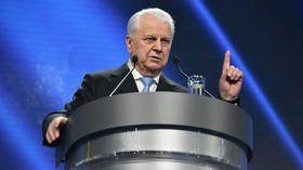 Former Ukrainian president Kravchuk says country will be invaded by Russia as Moscow seeks to solve Crimea's water-supply problem