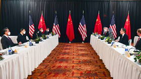 US accuses Beijing of sabotaging ‘rules-based’ world order & decries ‘protocol violation’ after Chinese hit back at Alaska talks