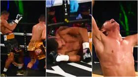 Comeback of the Year? Mexican boxer Angel Fierro survives two knockdowns before producing brutal knockout to win title (VIDEO)