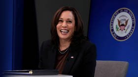 Kamala Harris says 'NOT TODAY,' laughs after being asked if she plans to visit crisis-riddled border