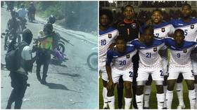 ARMED MOTORCYCLE GANG hold up bus carrying Belize national team ahead of World Cup Qualifier in Haiti (VIDEO)
