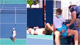 British tennis prodigy Jack Draper forced out of Miami Open after COLLAPSING on court during ATP Tour debut (VIDEO)