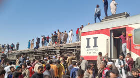 At least 32 dead, 66 injured as two trains crash in southern Egypt