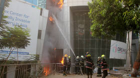 Fire breaks out at Indian Covid hospital, killing at least 10 (VIDEOS)