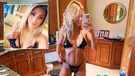 ‘A birthday gift’: Ex-UFC ace Paige VanZant asks fans to pay for pics as she turns 27 by watching MMA lover have his face stitched