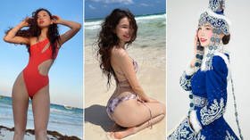 Siberian women strike back with a BIKINI FLASHMOB after local TV host attempts to shame ‘naked’ youth with model’s Instagram shot