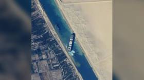 Russian cosmonaut shows how Suez Canal looks from International Space Station (PHOTOS)