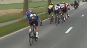 ‘A**hole of the day’: Hapless fan causes HUGE Tour de France crash as peloton gets wiped out (VIDEO)