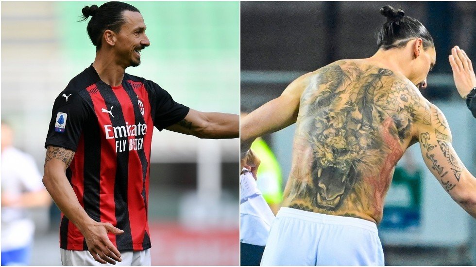 What are the best soccer player tattoos? From Ibrahimovic's lion