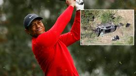 Questions remain as investigators REFUSE to reveal cause of Tiger Woods SUV crash... unless golf star says so