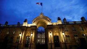 Man armed with bottle of accelerant scaled gates of French president’s residence – media