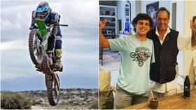 One-armed motocross rider dies aged 23 after being run over by two competitors during race