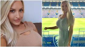 ‘Ah, internet’: Pin-up football presenter Jones shares bizarre online requests including fan asking to ‘sniff her sweaty toes’