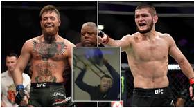 ‘The Dagi on the bus goes poo, poo, poo’: McGregor insults Khabib on 3rd anniversary of Russian star’s UFC title win