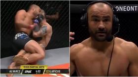 ‘Trying to survive in here’: Debate rages as ex-UFC champ Eddie Alvarez DQ’d in controversial MMA return (VIDEO)