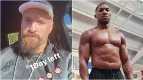 ‘One day left’: Tyson Fury fires warning as Anthony Joshua promises to ‘share positive news soon’ about boxing megafight