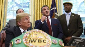 'Too many blows to the head': Sylvester Stallone joins Trump's Mar-a-Lago, sending liberal fans into frenzy