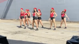 Twerking dancers performing on new Aussie navy ship denounce ‘creepy’ state TV network for ‘publicly upskirting’ them