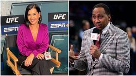 ‘I genuinely was so hurt’: UFC presenter Olivi speaks out after being ‘snubbed’ by ESPN pundit Stephen A. Smith