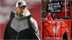 Klopp accused of being ‘tone deaf’ after Liverpool boss issues calls to ‘calm down’ over Super League furor