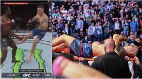 'Sick to my stomach': UFC middleweight Chris Weidman suffers horrific leg break against Uriah Hall at UFC 261 (GRAPHIC)
