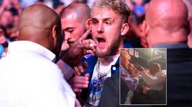 ‘I’ll slap him’: Ex-champ Cormier in furious exchange with Jake Paul at UFC 261 as Dana White condemns ‘circus’ (VIDEO)