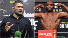 ‘Shame that fight won't happen’: Fans dream of fantasy Khabib-Usman match-up as Nigerian takes step towards GOAT status