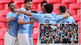 Four-midable: Late Laporte strike seals 4th Carabao Cup in row for Man City as Spurs struggle in front of fans at Wembley