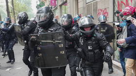 WATCH chaos gripping Paris as violence & vandalism mark May Day protest