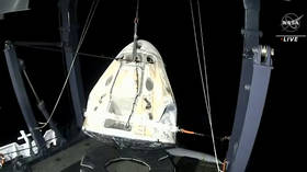 SpaceX Crew Dragon brings four astronauts from ISS, making first nighttime splashdown since 1968