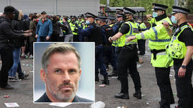 ‘Any supporter would have done it’: Ex-pro Carragher backs United protest despite reports of ‘serious clashes with police’ (VIDEO)