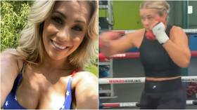 ‘Putting in that work’: Bare-knuckle bombshell VanZant shows off hand speed as promotion teases news of second contest (VIDEO)