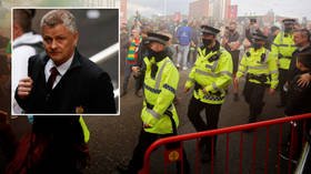 ‘It was a difficult day‘: Man United boss Solksjaer backs fan protest but says violence against police is ‘one step too far’