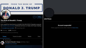Twitter BANS ‘Trump Desk’ account after Democrats demand censorship