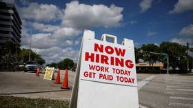 US job growth unexpectedly softens, falling far below expectations