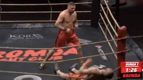 Polish bare-knuckle bruiser ‘Balboa’ bounces unconscious rival off ropes with savage KO victory at ‘Gromda 5’ event (VIDEO)