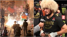 ‘Taking vengeance because they believe in Allah’: Khabib says ‘pray for Palestine’ as he shares footage of mosque clashes