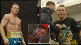 WATCH: Behind scenes footage shows playful Canelo posing and boasting of ‘easy money’ after hospitalizing Billy Joe Saunders