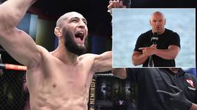 ‘I like that. I’m in’: Dana White responds to Khamzat Chimaev’s plans for FOUR fights on comeback trail this year