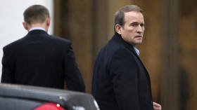 Ukrainian opposition leader Medvedchuk to face prosecution for 'treason' as Kiev's security services begin manhunt for him